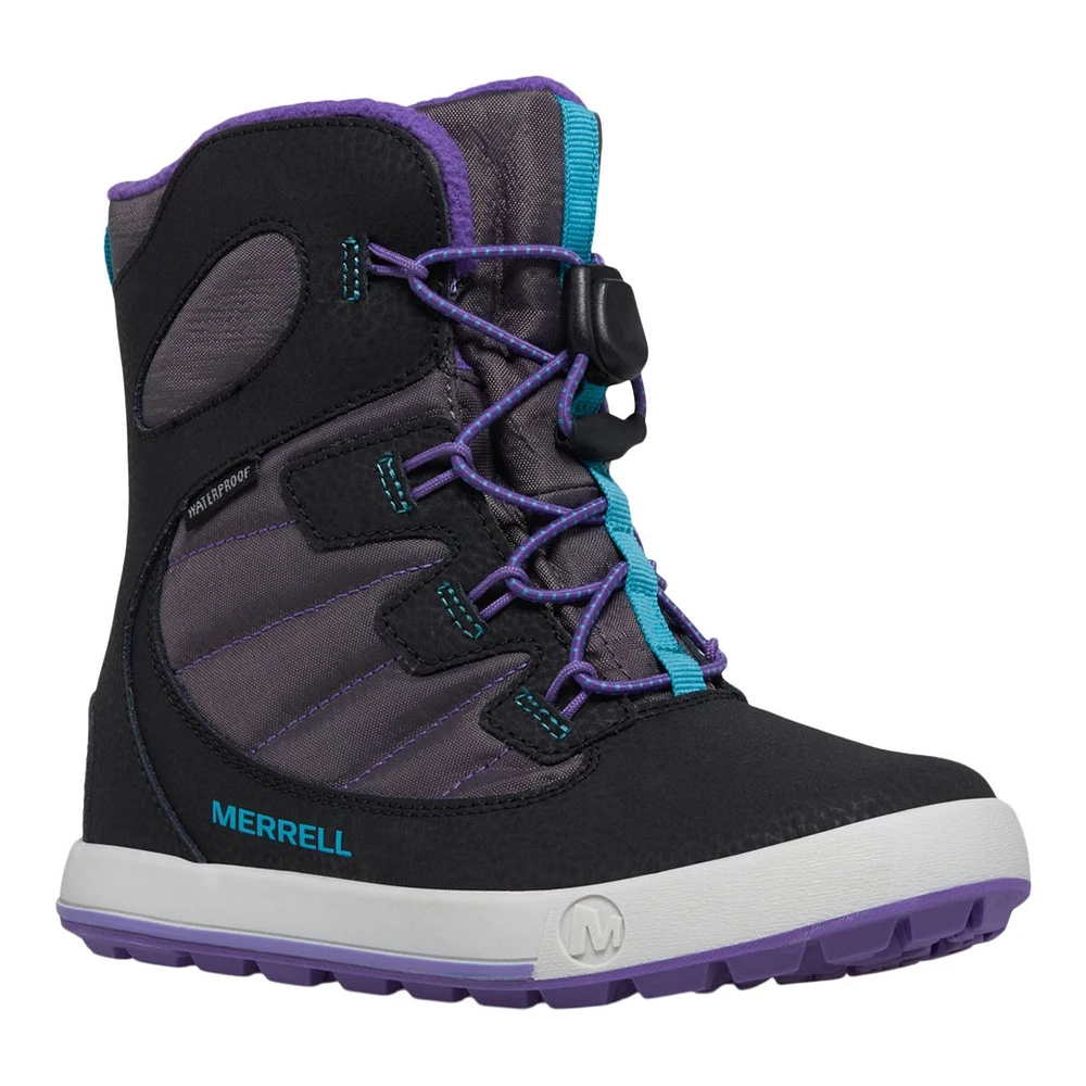 Merrell Kids' Pre-School Snow Bank 4.0 Waterproof Insulated Non-Slip Winter Boots