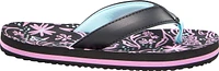 Ripzone Girls' Grade/Pre-School Kai Flip Flop Floral Sandals