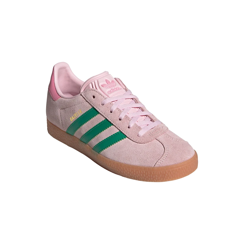 adidas Kids' Grade School Gazelle Casual Shoes, Sneakers