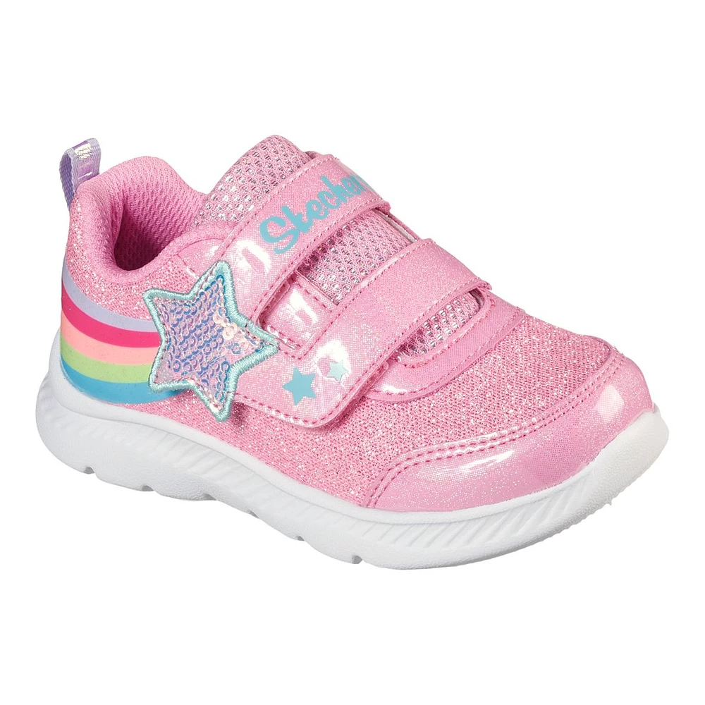 Skechers Kids' Toddler Comfy Flex 2.0 Starry Skies Shoes, Slip On, Running, Velcro