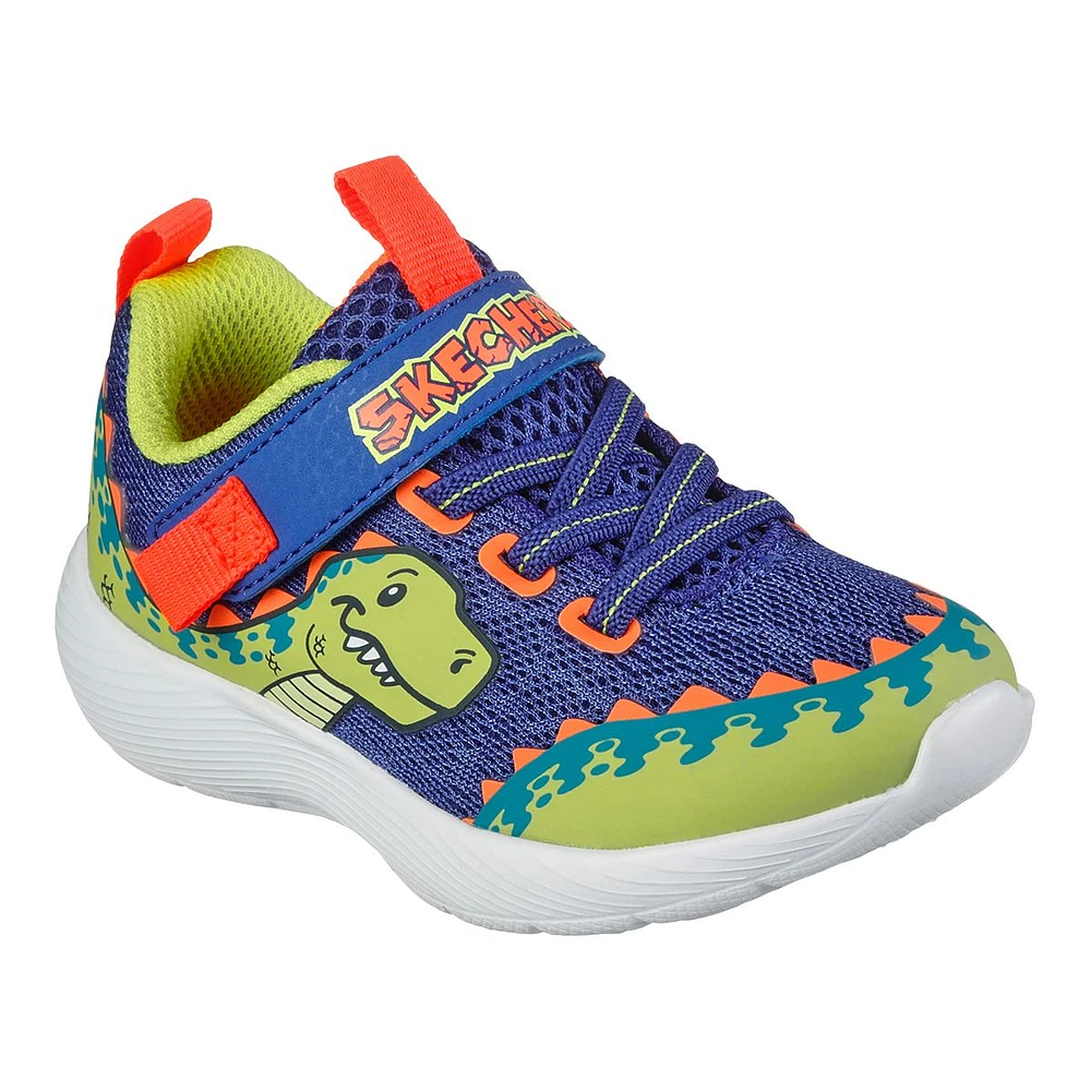 Skechers Kids' Toddler Dyna-Lite Dino Shoes, Slip On, Walking, Running, Velcro