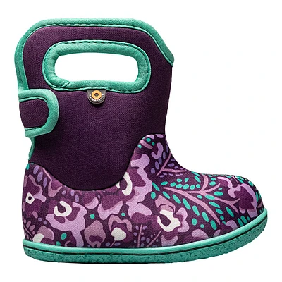 Bogs Baby Boys' Super Flower Winter Boots