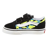 Vans Kids' Toddler Old Skool V Skate Shoes, Sneakers, Boys', Velcro