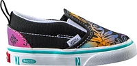 Vans x Crayola Kids' Toddler V Skate Shoes, Sneakers, Girls', Slip On, Velcro