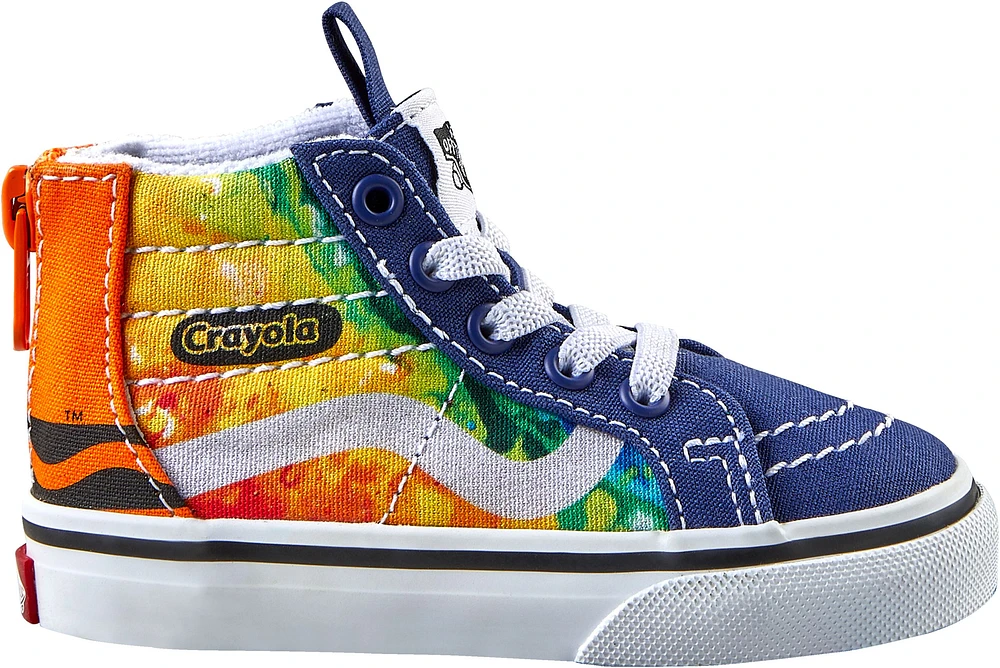 Vans x Crayola Kids' Toddler SK8-Hi Skate Shoes, Sneakers, Boys', High Top