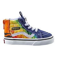 Vans x Crayola Kids' Toddler SK8-Hi Skate Shoes, Sneakers, Boys', High Top