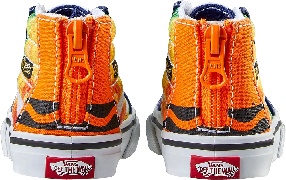 Vans x Crayola Kids' Toddler SK8-Hi Skate Shoes, Sneakers, Boys', High Top