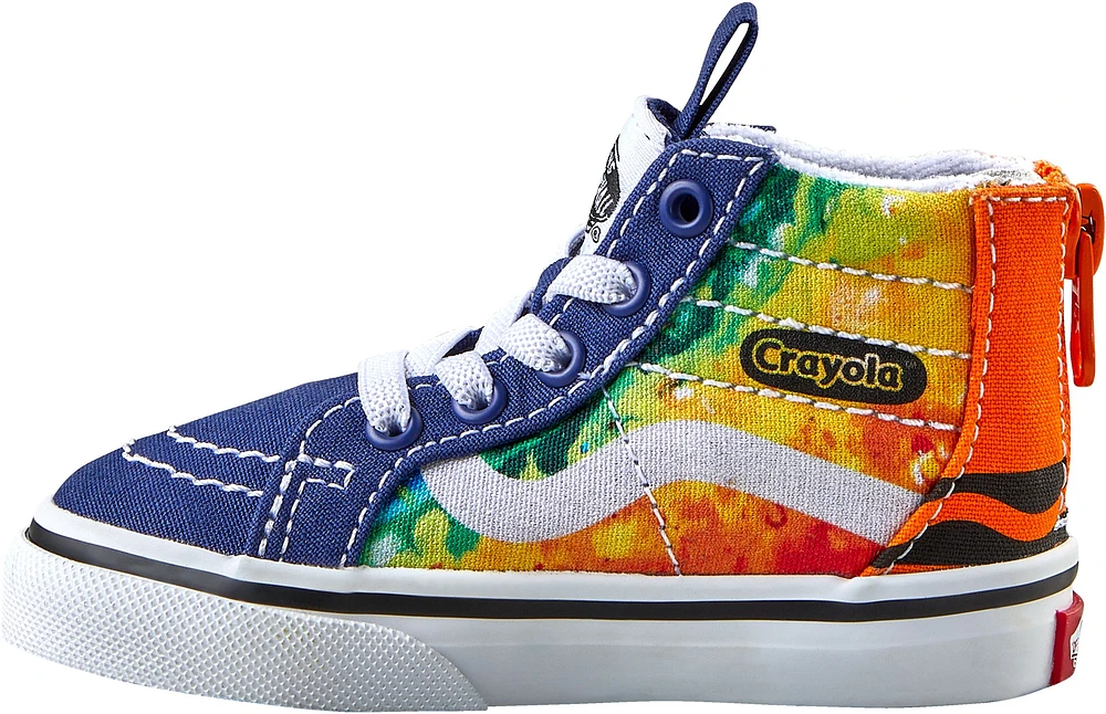 Vans x Crayola Kids' Toddler SK8-Hi Skate Shoes, Sneakers, Boys', High Top