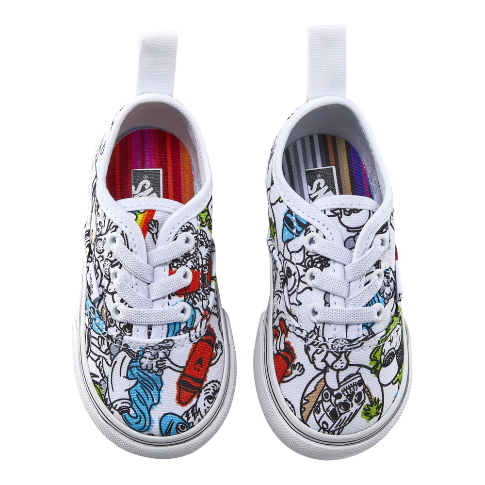 Vans x Crayola Kids' Toddler Authentic Skate Shoes, Sneakers, Boys'