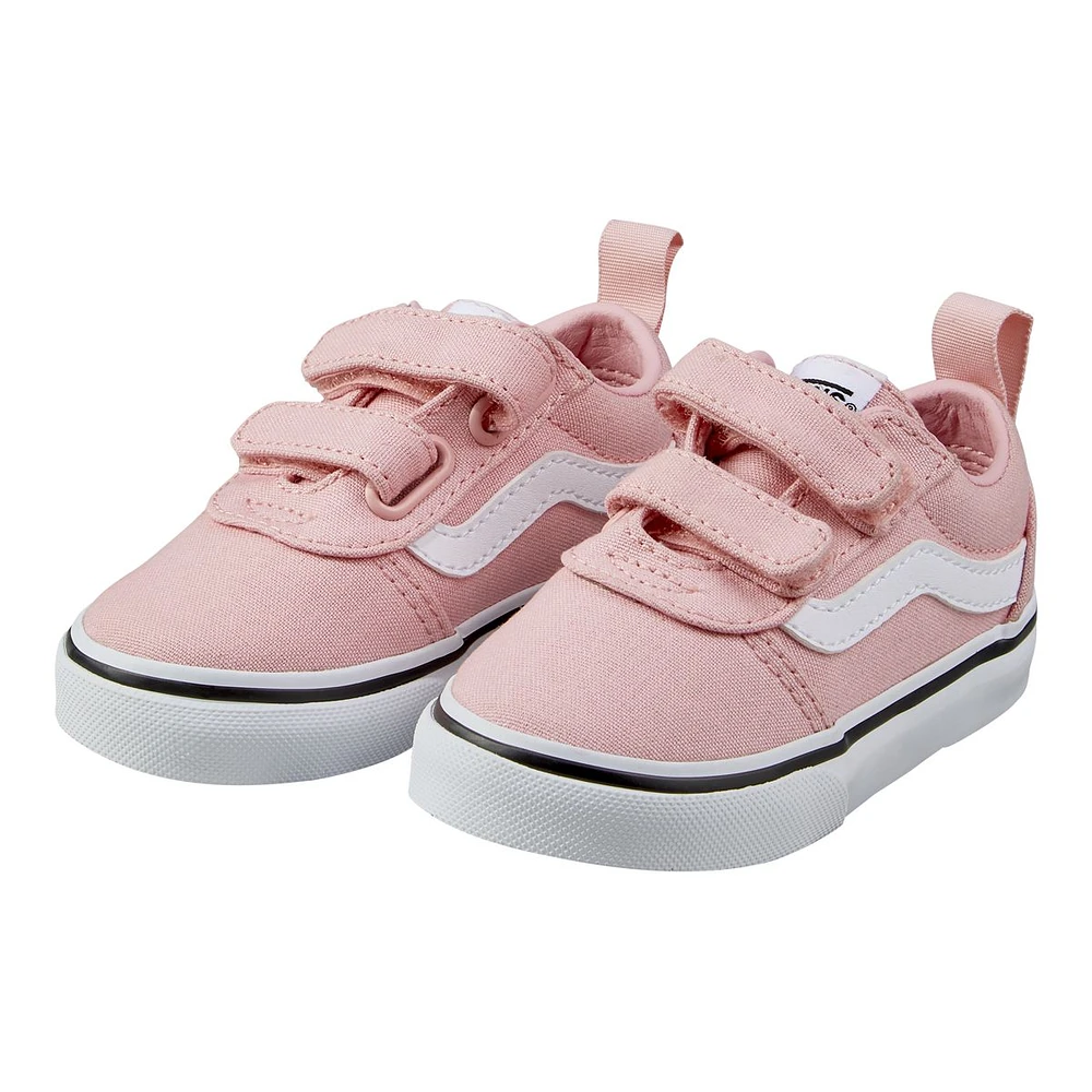 Vans Kids' Toddler Ward Skate Shoes, Sneakers, Girls', Velcro