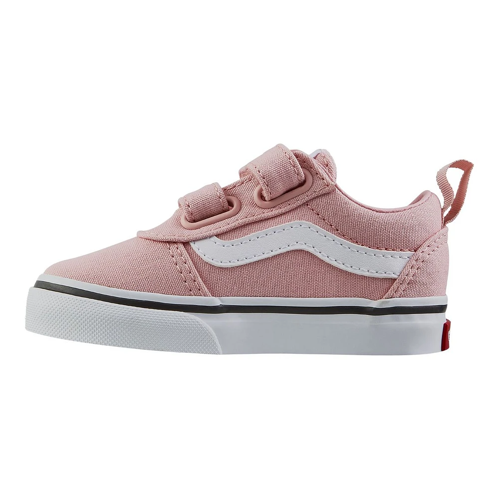 Vans Kids' Toddler Ward Skate Shoes, Sneakers, Girls', Velcro