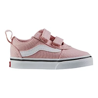 Vans Kids' Toddler Ward Skate Shoes, Sneakers, Girls', Velcro