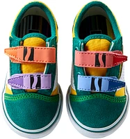 Vans x Crayola Kids' Toddler Old Skool V Skate Shoes, Sneakers, Boys', Velcro