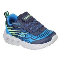 Skechers Kids' Toddler Magna Lights Maver Shoes, Slip On, Walking, Running, Velcro, Light Up