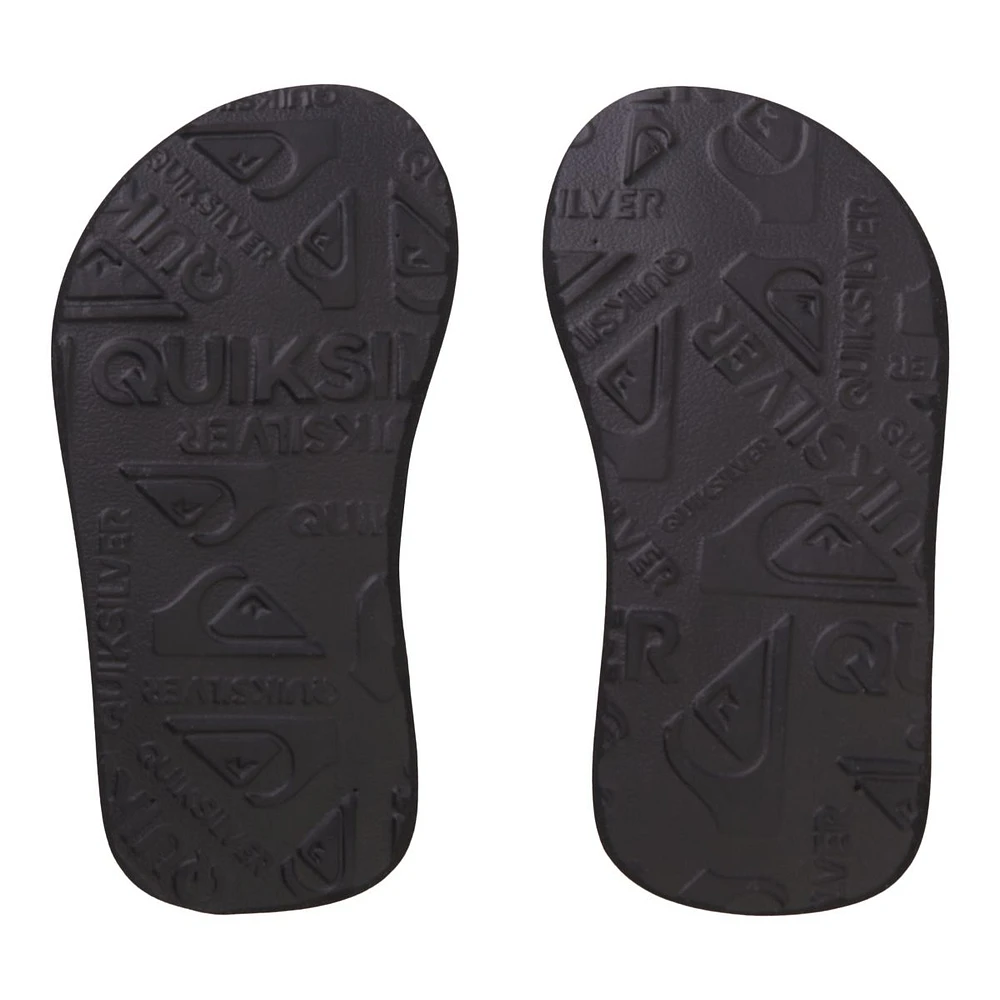 Quiksilver Kids' Toddler Molokai Layback Flip Flops/Sandals, Boys'/Girls', Velcro