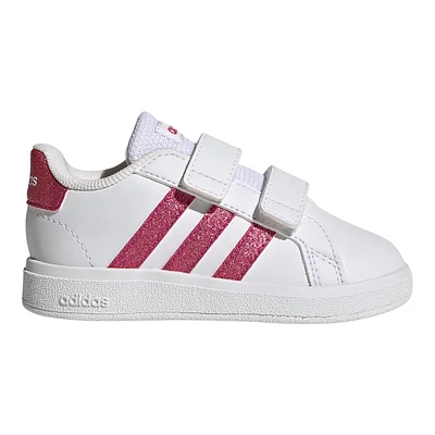 adidas Toddler Girls' Grand Court 2.0 Shoes