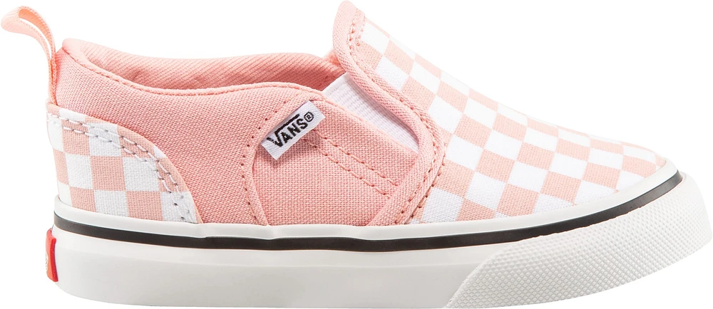 Vans Kids' Toddler Asher V Skate Shoes, Sneakers, Girls', Velcro