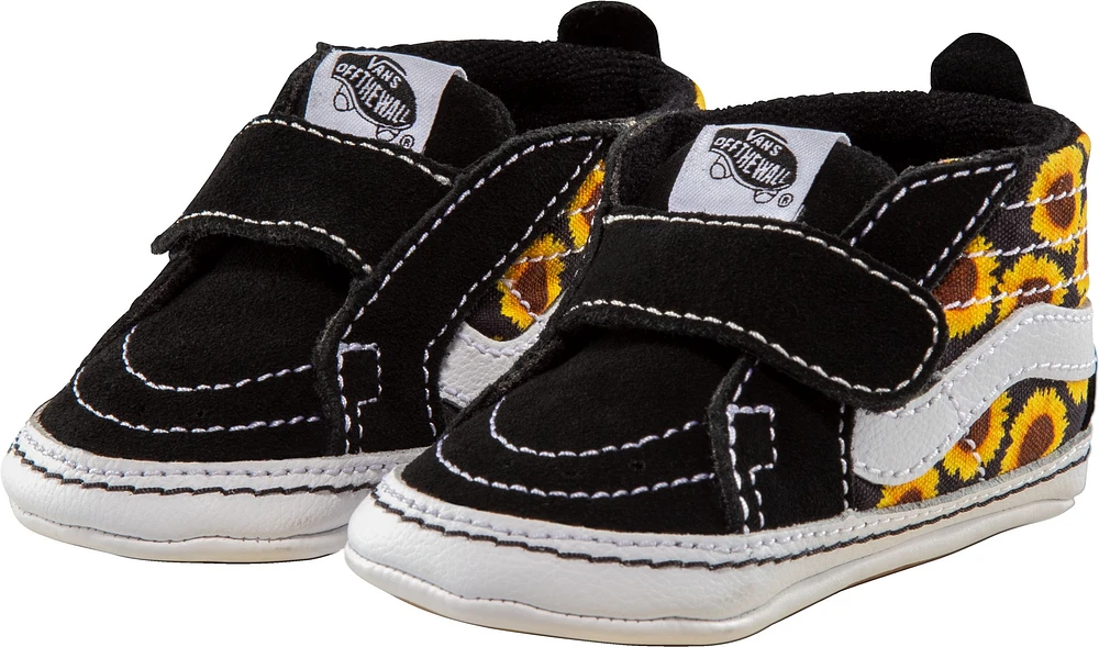 Vans Kids' Baby SK8-Hi Crib Skate Shoes, Sneakers, Girls', High Top, Velcro