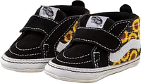 Vans Kids' Baby SK8-Hi Crib Skate Shoes, Sneakers, Girls', High Top, Velcro