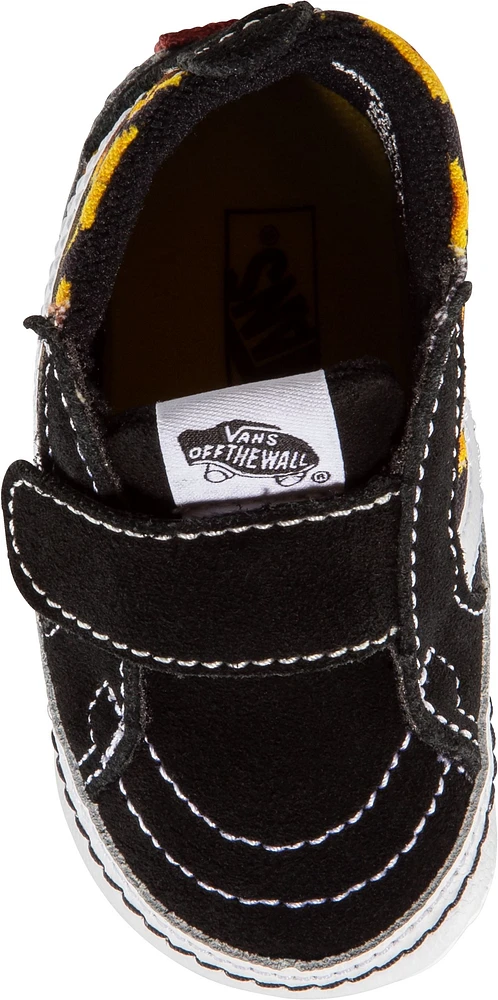 Vans Kids' Baby SK8-Hi Crib Skate Shoes, Sneakers, Girls', High Top, Velcro