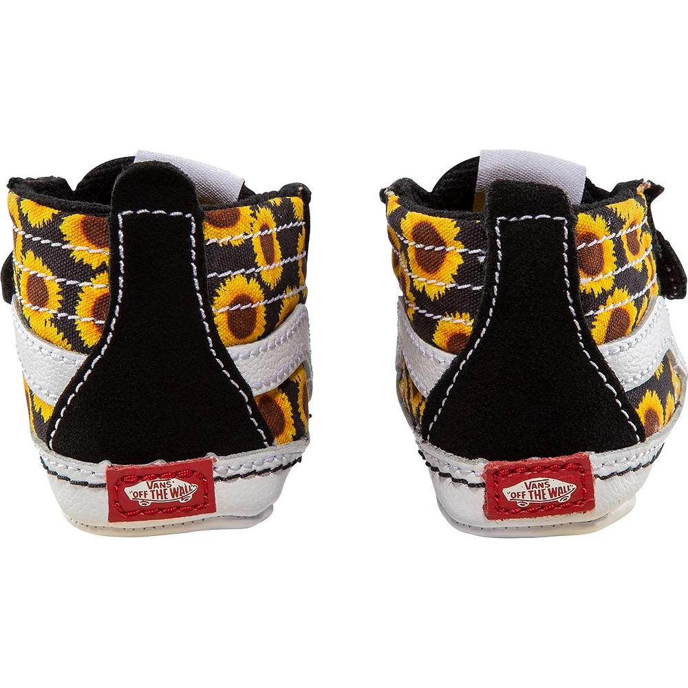 Vans Kids' Baby SK8-Hi Crib Skate Shoes, Sneakers, Girls', High Top, Velcro