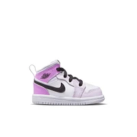 Nike Toddler Girls' Jordan 1 Mid Running Shoes