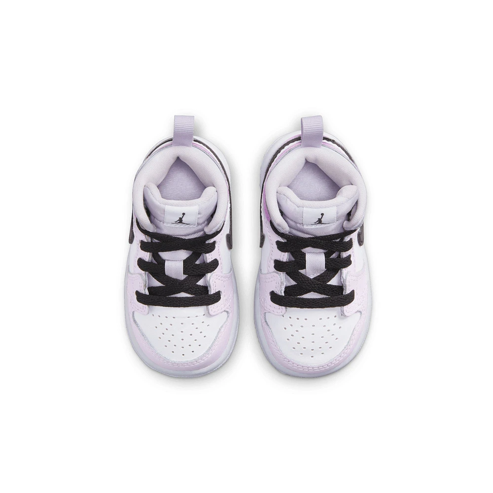 Nike Toddler Girls' Jordan 1 Mid Running Shoes