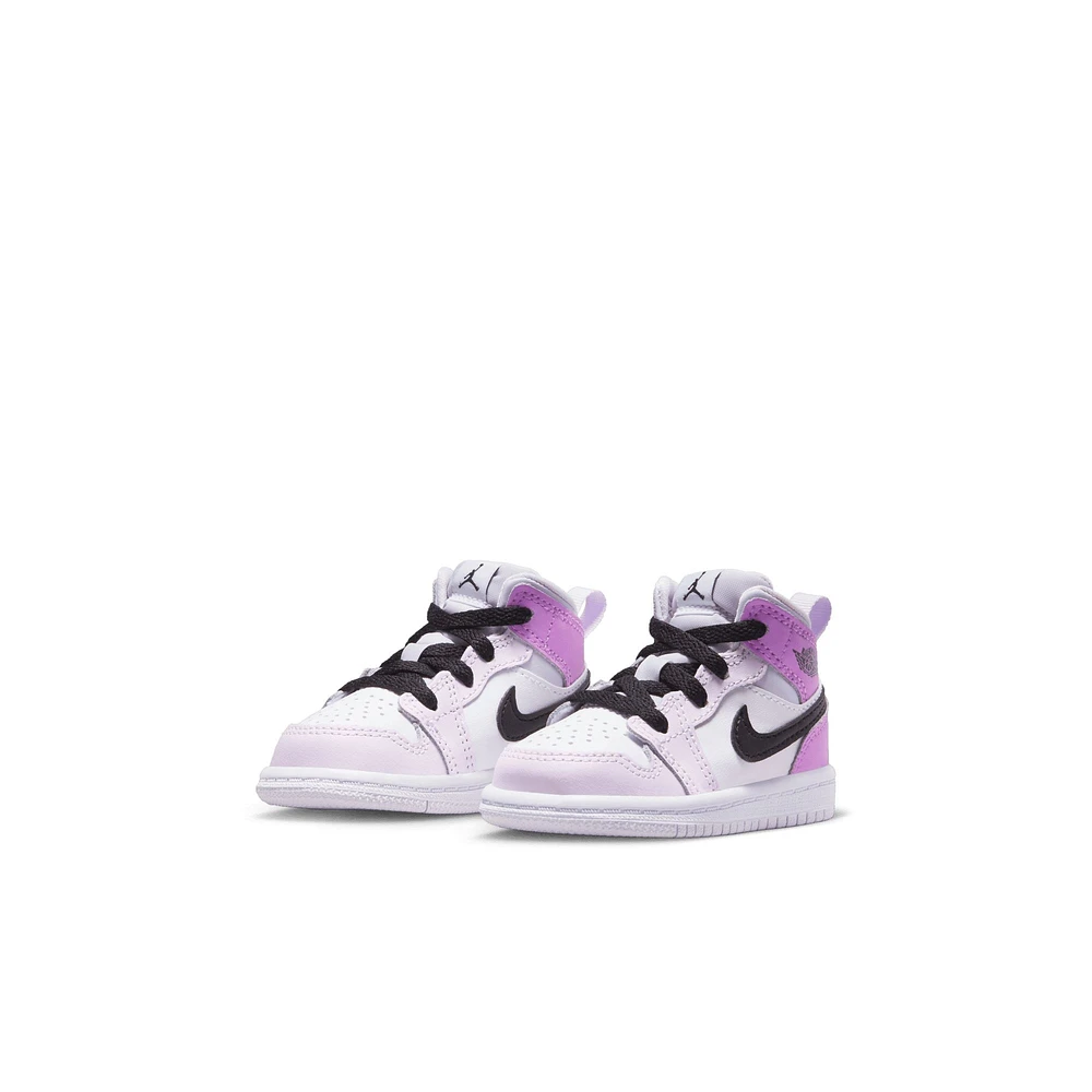 Nike Toddler Girls' Jordan 1 Mid Running Shoes