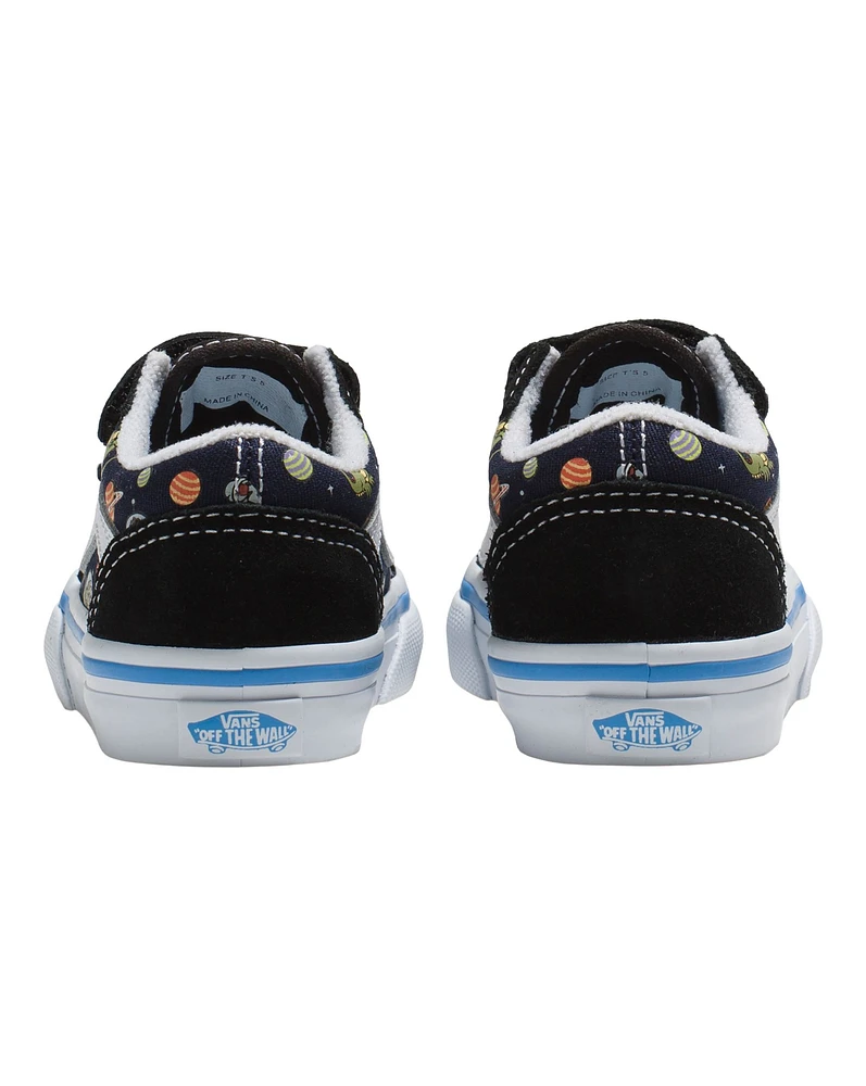 Vans Toddler Kids' Old Skool V Glow Skate Shoes