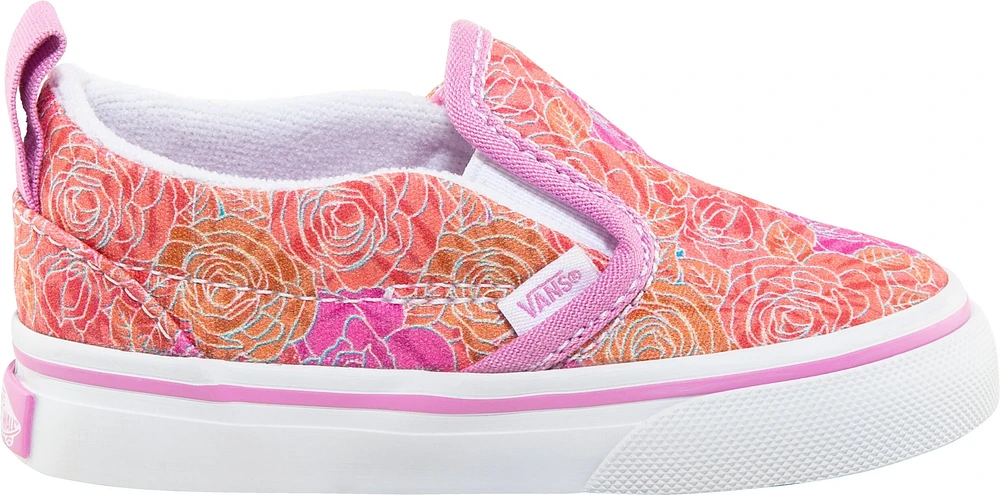 Vans Toddler Girls' Slip On V Skate Shoes