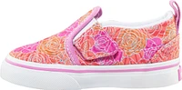 Vans Toddler Girls' Slip On V Skate Shoes