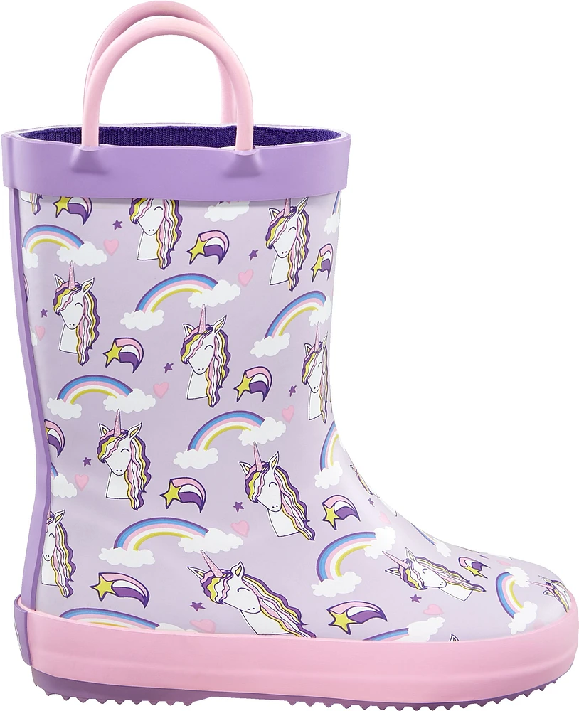 Ripzone Toddler Girls' Iris Rain Boot Unicorn Running Shoes