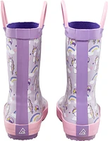 Ripzone Toddler Girls' Iris Rain Boot Unicorn Running Shoes