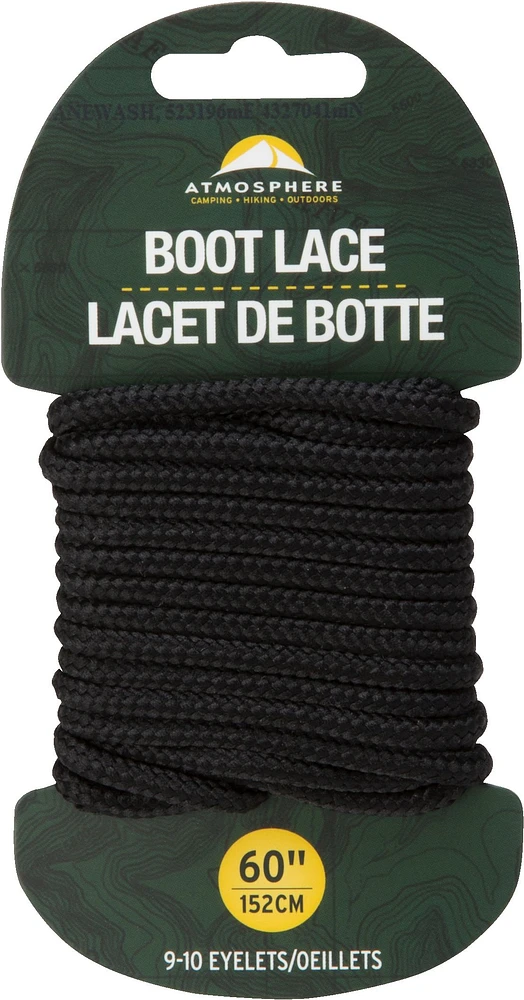 Atmosphere Outdoor Shoe Laces, 60 Inch, Hiking Shoes, Boots