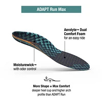 Superfeet Adapt Run Max Insoles, Shoe Inserts