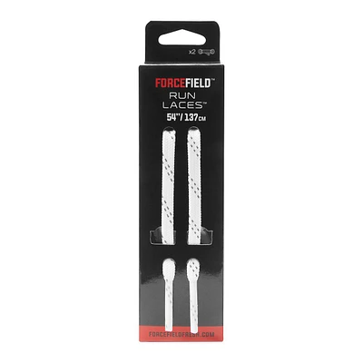 Forcefield Run Oval Reflective Shoe Laces - 54"