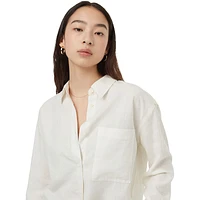 Tentree Women's Hemp Button Front Shirt