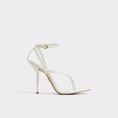 Abyfindley White/Bone Women's Strappy sandals | ALDO US