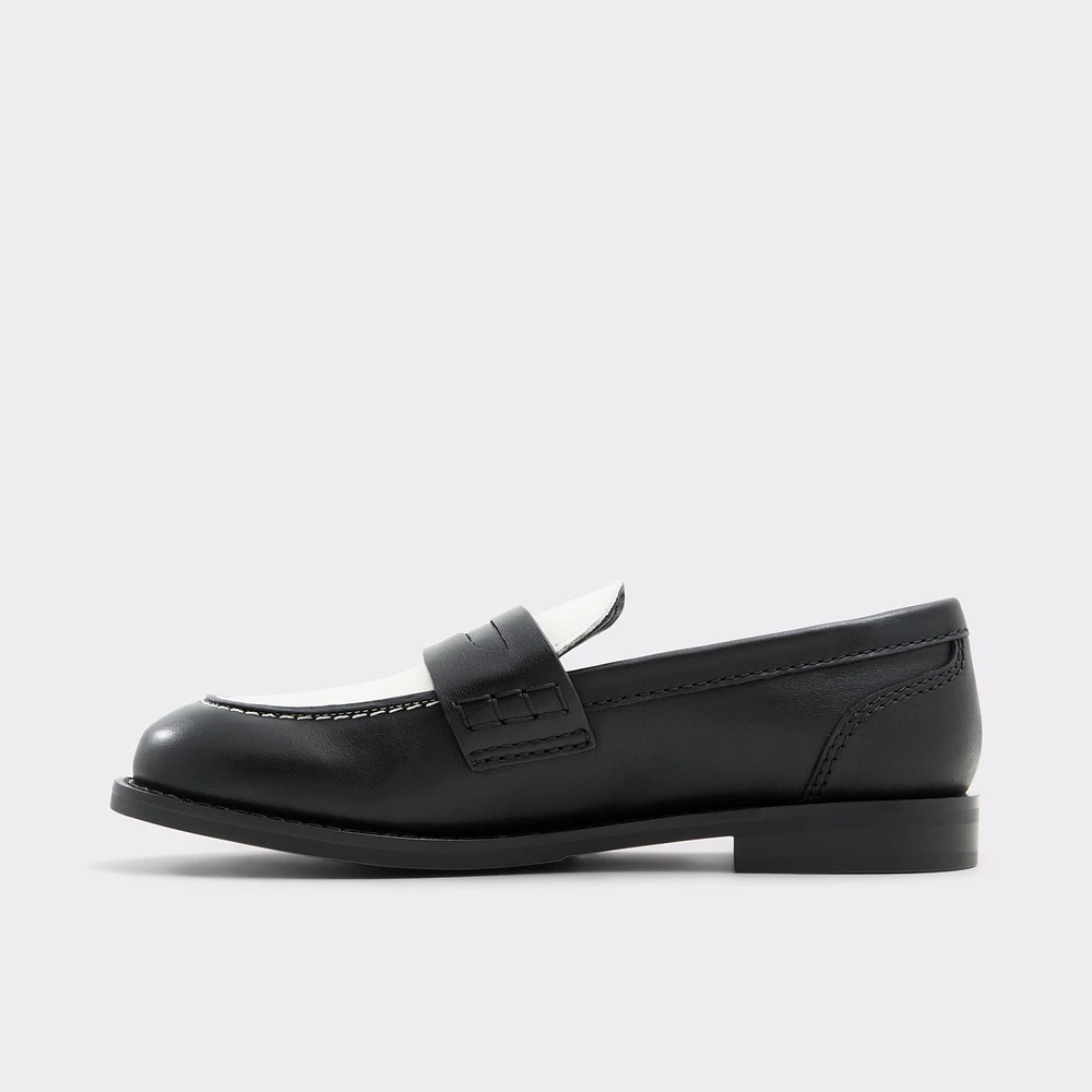 Adibaen Black/White Women's Loafers & Oxfords | ALDO Canada