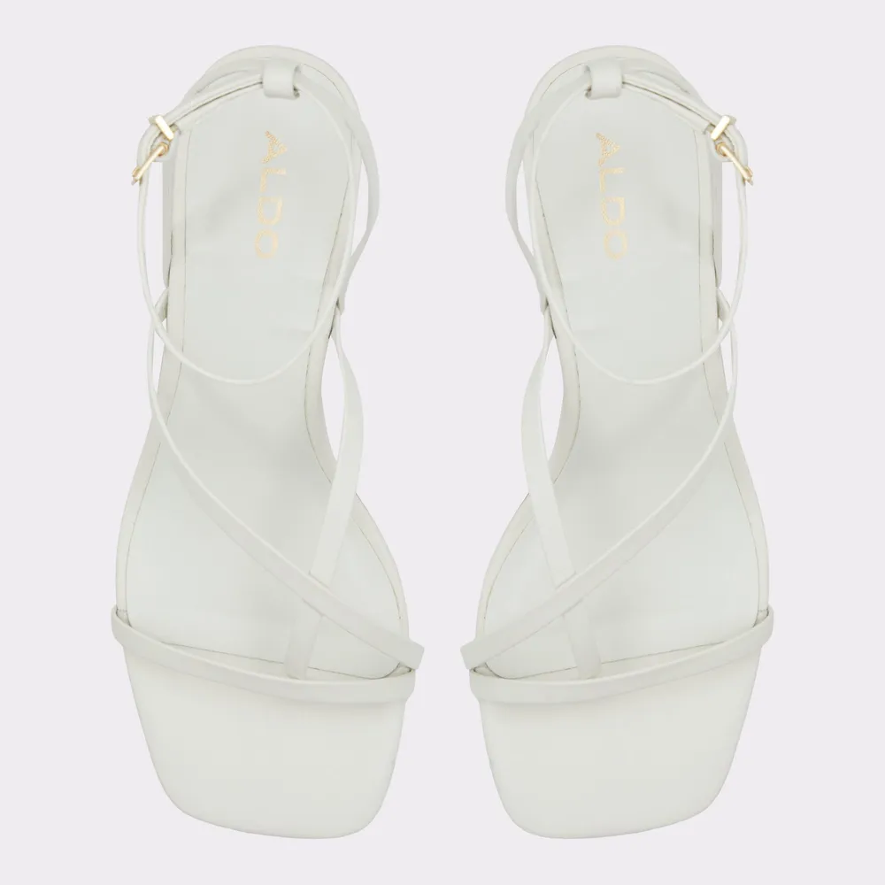 Adrauder White/Bone Women's Strappy sandals | ALDO US