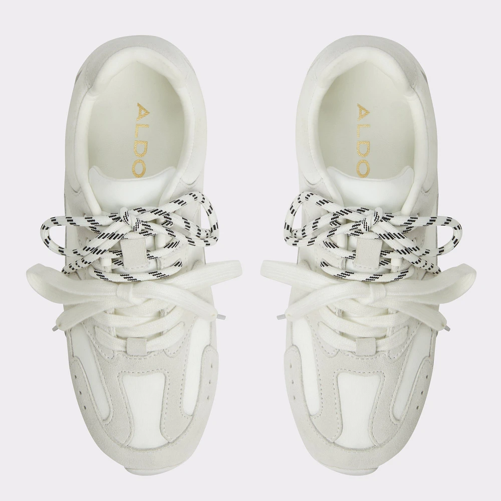 Adrelia White/Bone Women's Low top sneakers | ALDO Canada