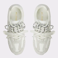 Adrelia White/Bone Women's Low top sneakers | ALDO Canada