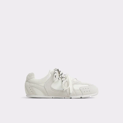 Adrelia White/Bone Women's Low top sneakers | ALDO Canada