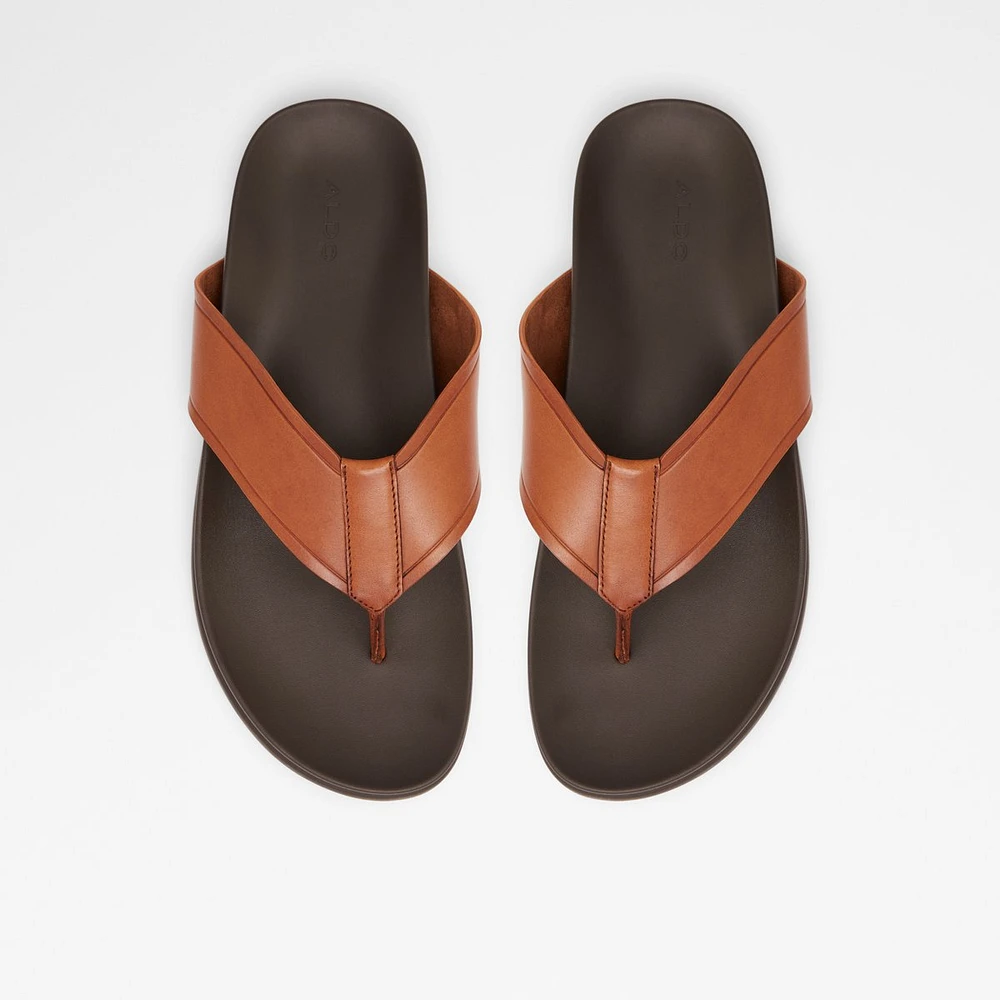 Afuthien Cognac Hommes Sandale tong | ALDO Canada