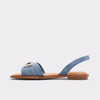 Agreinwan Medium Blue Women's Flat Sandals | ALDO US