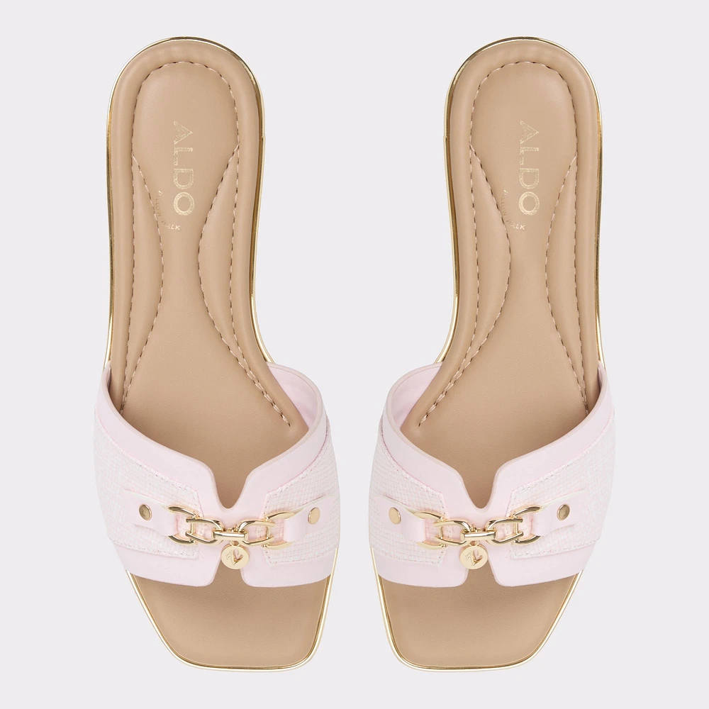 Alamassi Rose Clair Femmes Sandales à talon plat | ALDO Canada