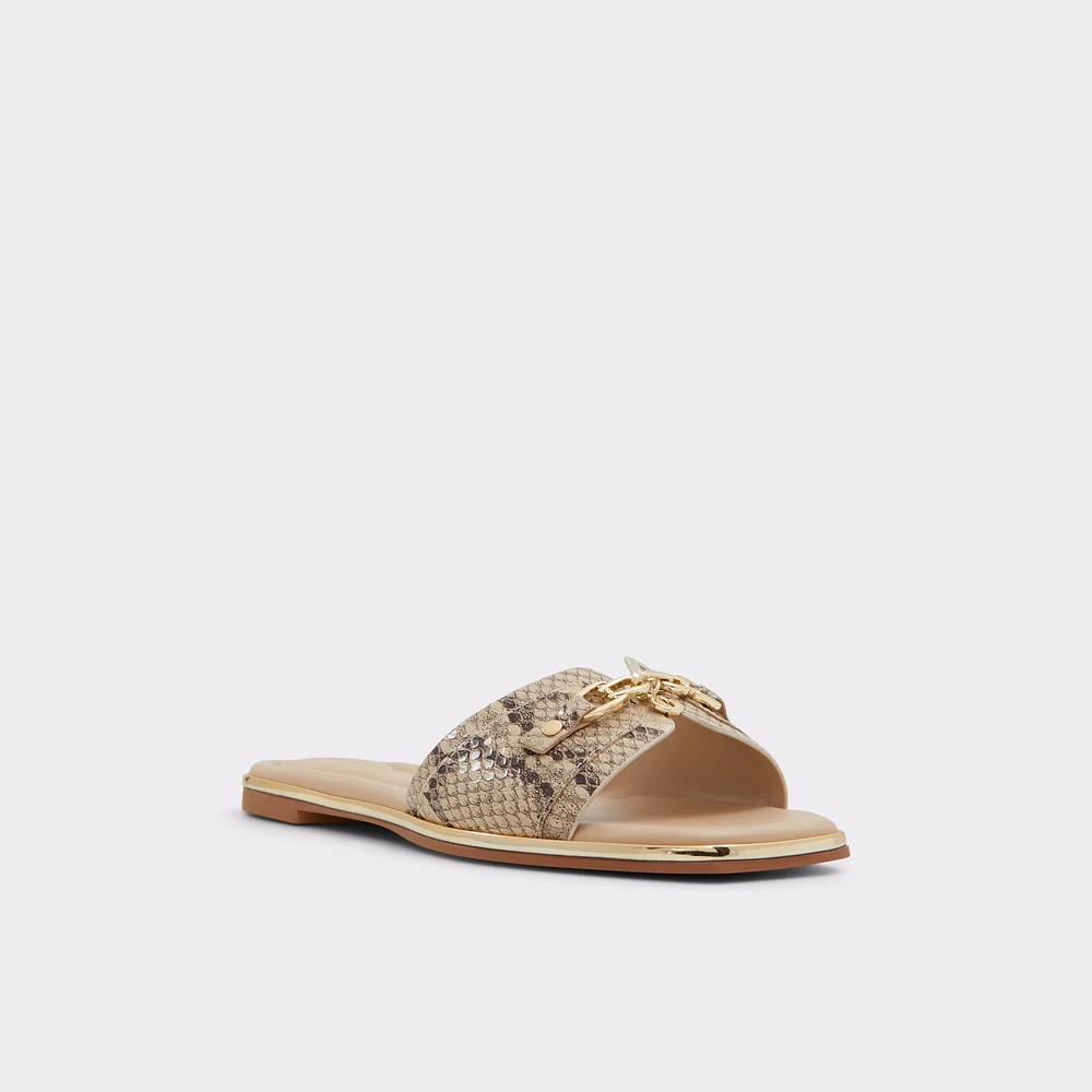 Alamassi Marron Multi Femmes Sandales à talon plat | ALDO Canada