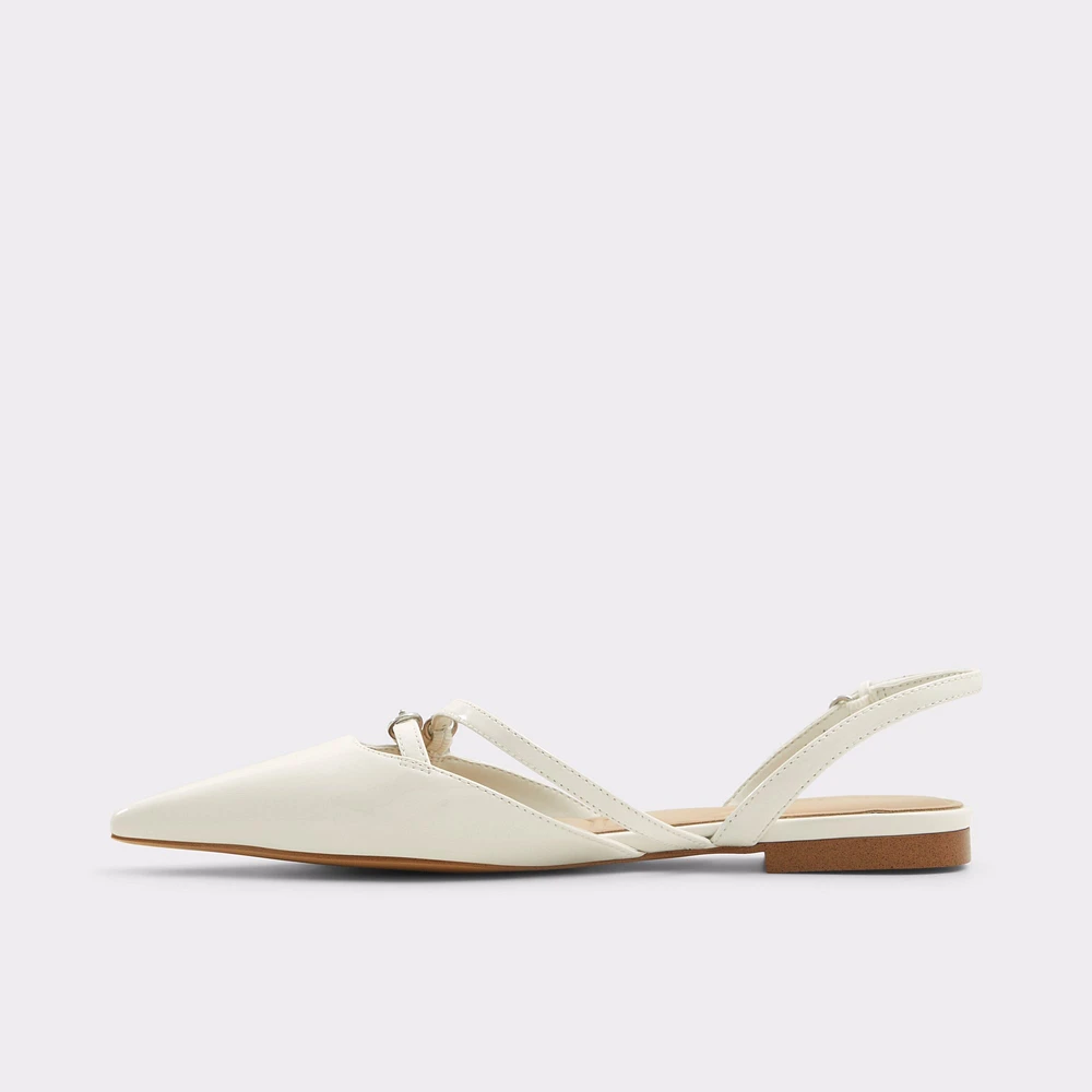 Alanie Blanc/Oss Femmes Talons plats | ALDO Canada