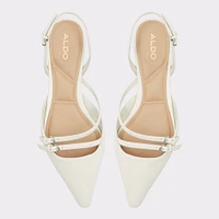 Alanie Blanc/Oss Femmes Talons plats | ALDO Canada