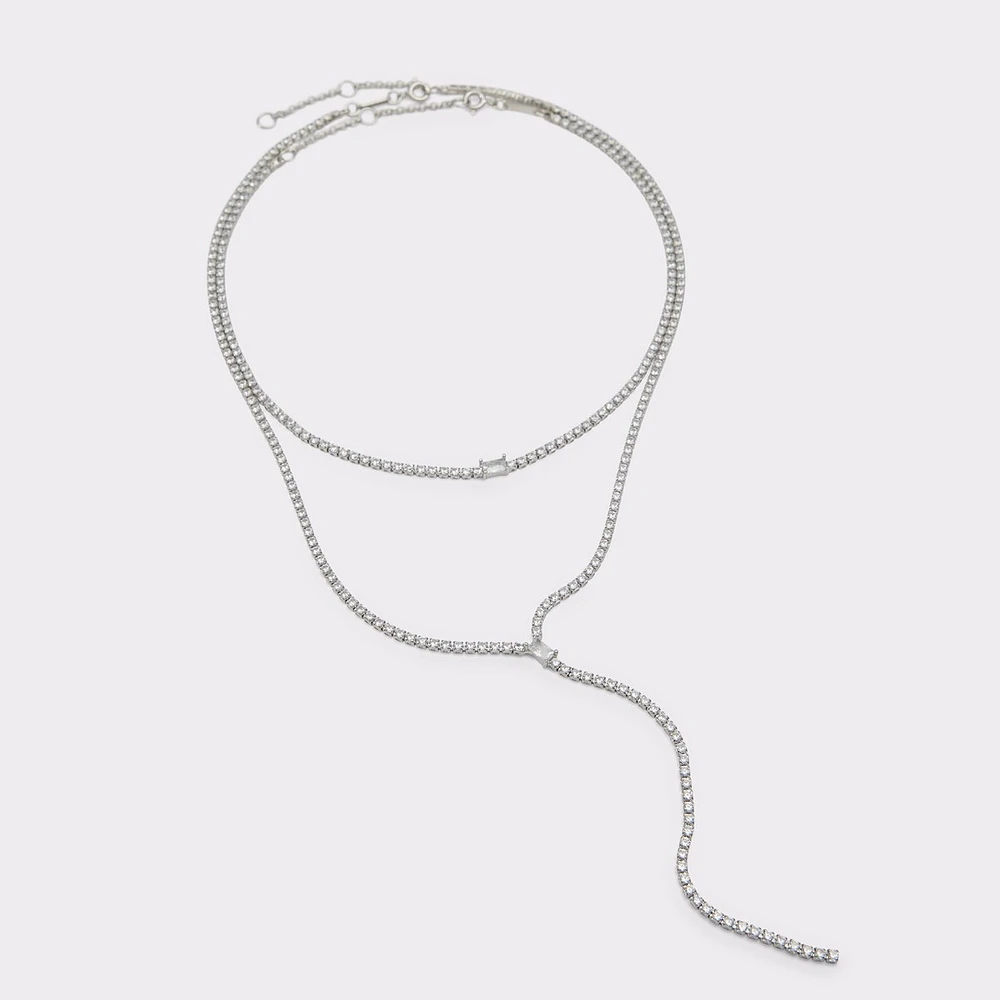 Alata Silver/Clear Multi Women's Necklaces | ALDO Canada